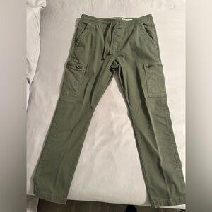 Olive Green Men's Cargo Pants